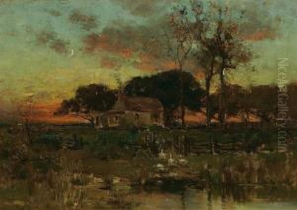 Sunset On The Farm - view 1