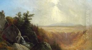 ''kaaterskill Clove With Haines &amp; Kaaterskill Falls''