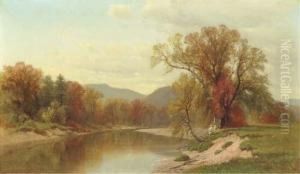Autumn On The Saco River by George Henry Smillie