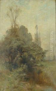 Woodland Stream by George Henry Smillie