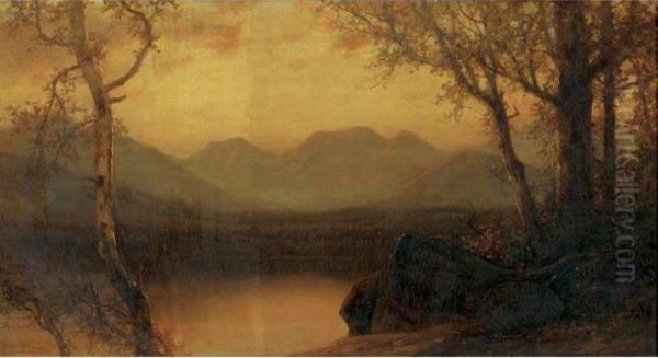 Lake In The Mountains - view 1