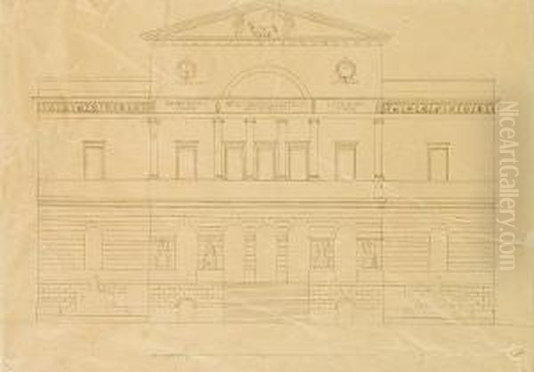 A Pair Architectural Drawings - view 1