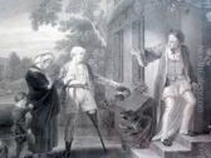 Scena Z ````jak Wam Sie Podoba```` W. Szekspira by Robert Smirke
