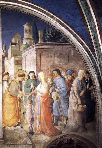 St Stephen Distributing Alms - view 1