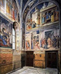 View of the chapel by Angelico Fra