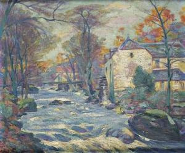 Crozant, Matinee De Decembre - view 1