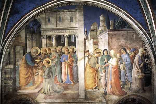 Lunette of the west wall - view 1
