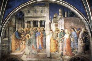 Lunette of the west wall