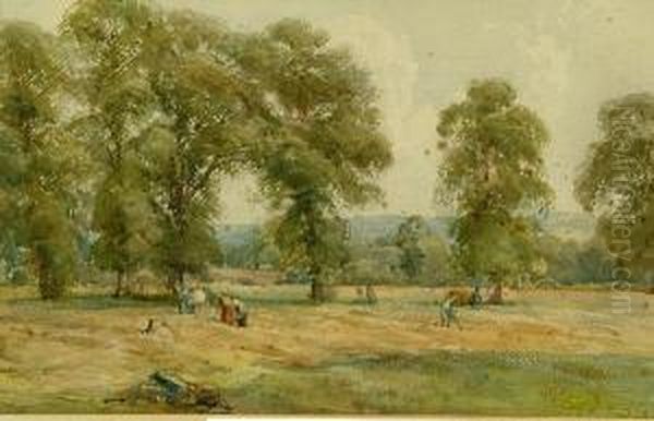A Hay Making Scene - view 1