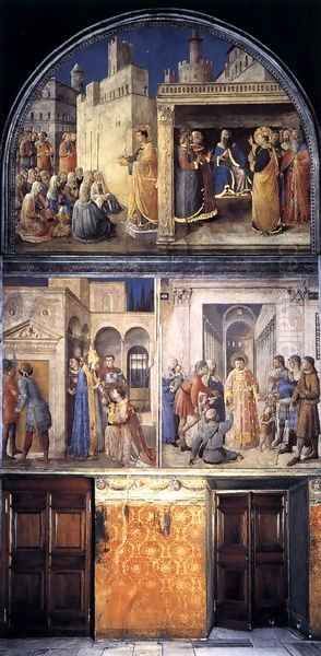 North wall of the chapel - view 1