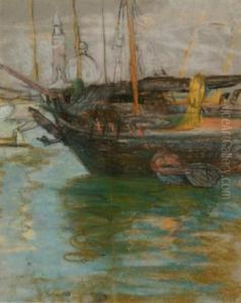 Venetian Harbor Scenes: - view 1