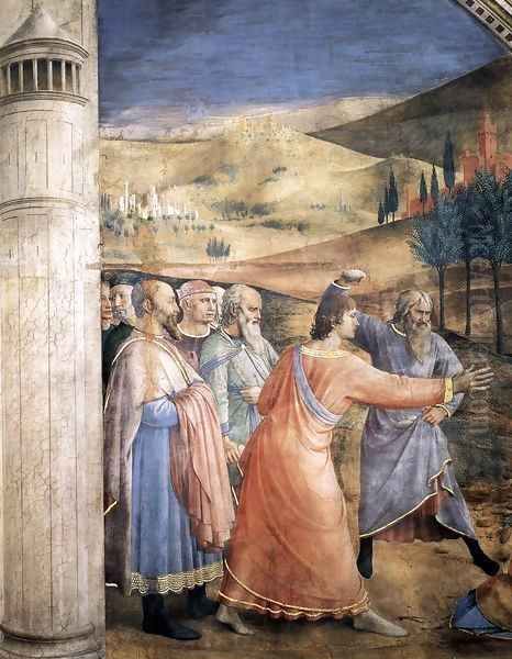 The Stoning of St Stephen (detail) - view 1