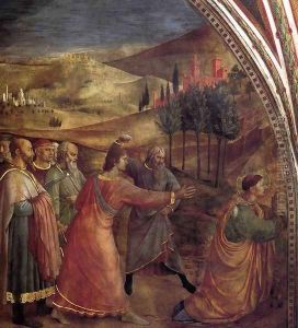 The Stoning of St Stephen 2 by Angelico Fra