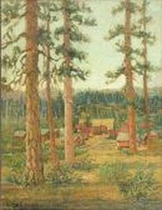 Logger's Camp by Frederick Carl Smith