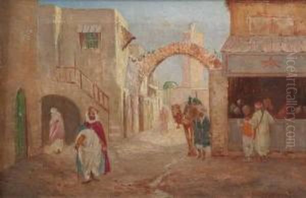 Arab Street Scene - view 1