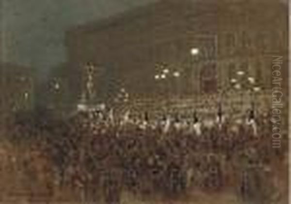 A Religious Procession, Seville - view 1