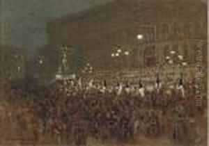 A Religious Procession, Seville by Garden Grant Smith