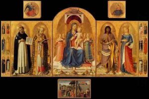 Perugia Altarpiece by Angelico Fra