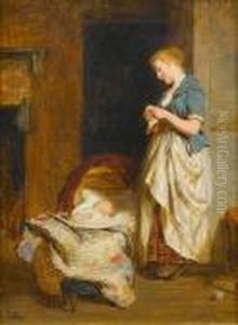 Watching Baby by George Smith