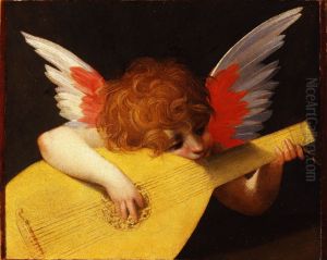 Angelic Musician 1520 by Rosso Fiorentino (Giovan Battista di Jacopo)
