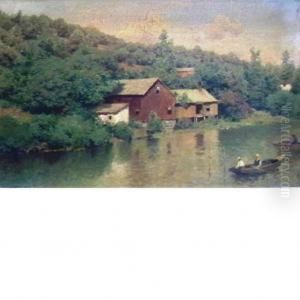Canoes On The Lake