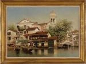 Venetian Canal Scene