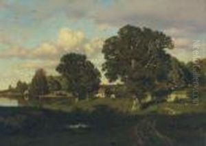 Connecticut Homestead by Henry Pember Smith