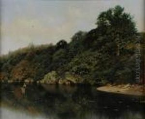 Study On The Niantic River,connecticut