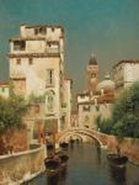 A Venetian Canal - view 1
