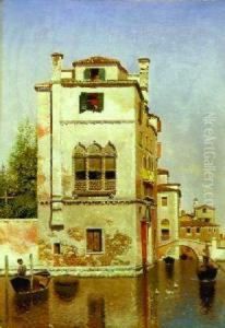 An Old Palace, Late Afternoon, Venice