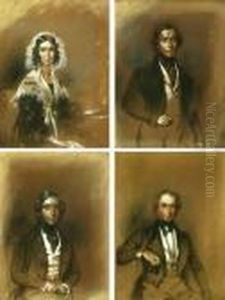 Artists Family - Four Portraits Artists Family - Four Portraits