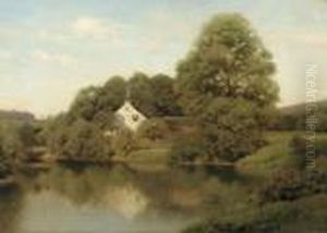 Early Summer At East Lyme, Connecticut by Henry Pember Smith
