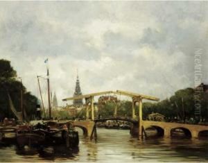 De Magere Brug Over De Amstel