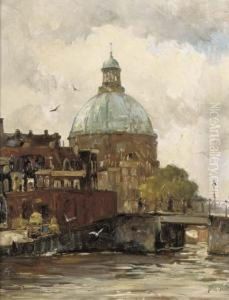 The Koepelkerk On The Singel, Amsterdam by Hobbe Smith