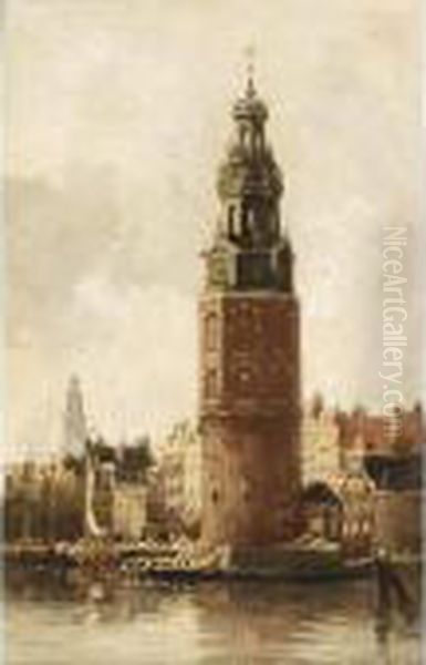 A View Of The Montelbaanstoren, Amsterdam - view 1