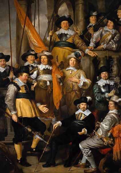 The Company of Captain Albert Bas and Lieutenant Lucas Conijn 1645 - view 1