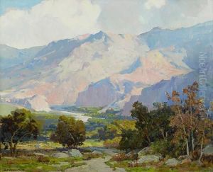 San Gabriel Mountains (the Lush Entrance Of A Canyon)