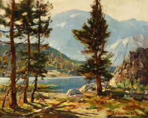Lake Ellery, Top Of Tioga Pass - High Sierras, Calif by Jack Wilkinson Smith