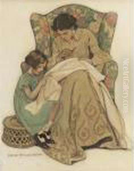 The Sewing Lesson - view 1