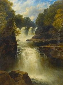 Shallow Falls, North Wales