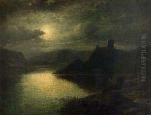 Dunolly Castle, Argyllshire by John Brandon Smith