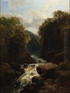 Waterfall; Mountain Stream