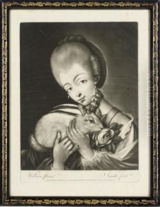 Lady Caressing A Rabbit