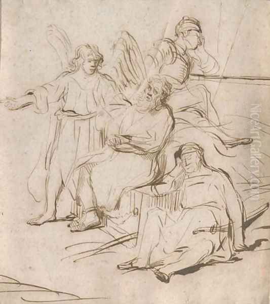 Saint Peter freed from Prison - view 1
