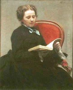 Victoria Dubourg 1840-1926 by Ignace Henri Jean Fantin-Latour
