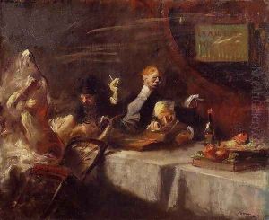 A Night At Maxims by Jean-Louis Forain