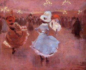 Can Can Dancers by Jean-Louis Forain