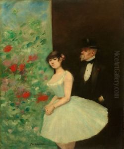 Behind The Scenes by Jean-Louis Forain
