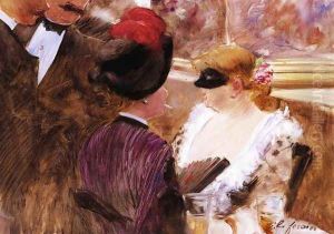 La Muse De Flots by Jean-Louis Forain