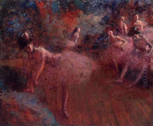 Dancers In Pink - view 1